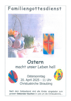 Familiengottesdienst Ostersonntag