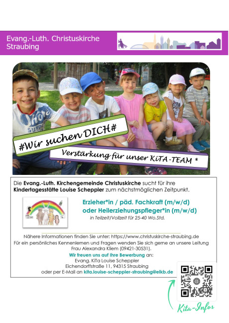 Stellenanzeige KiTa