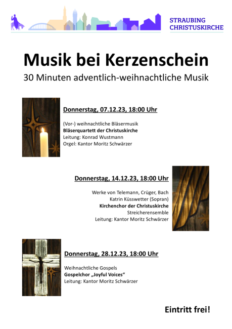 Musik bei Kerzenschein